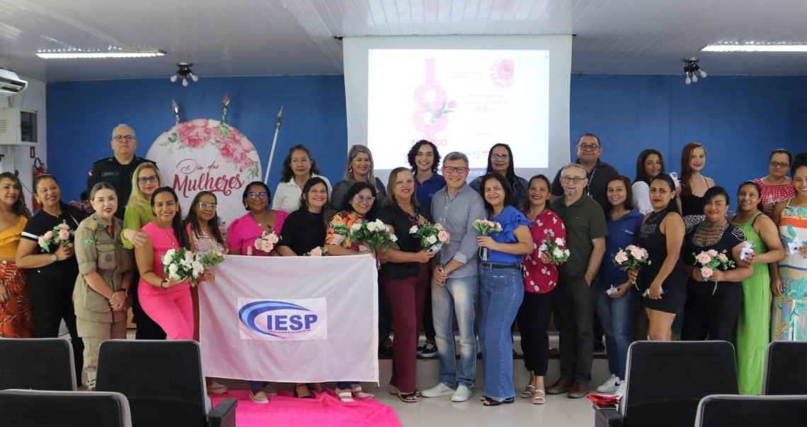 Homenagem ao Dia Internacional da Mulher no Instituto de Ensino de Segurança do Pará